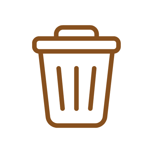 Wasted bread icon